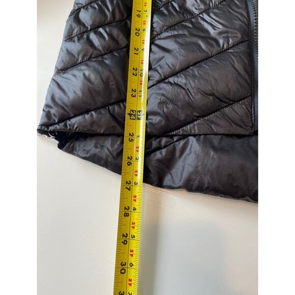 XOXO Puffer Hooded Jacket Girls Size L Front Zip Pockets Ribbed Collar and Cuffs - Picture 13 of 13